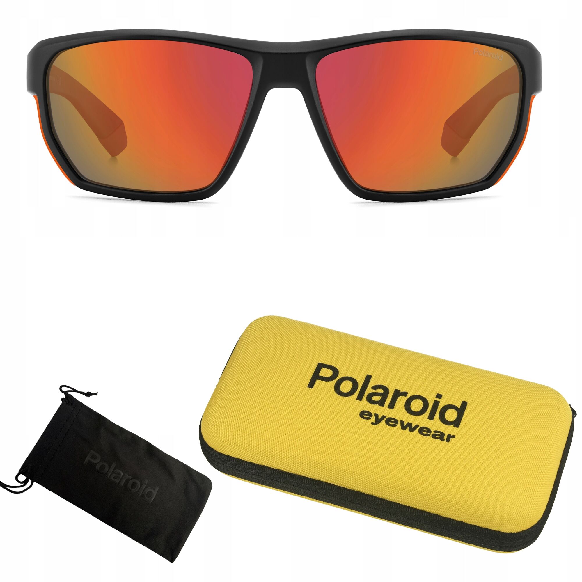 Okulary przeciwsłoneczne + etui Polaroid PLD 7057/S 605X - 2