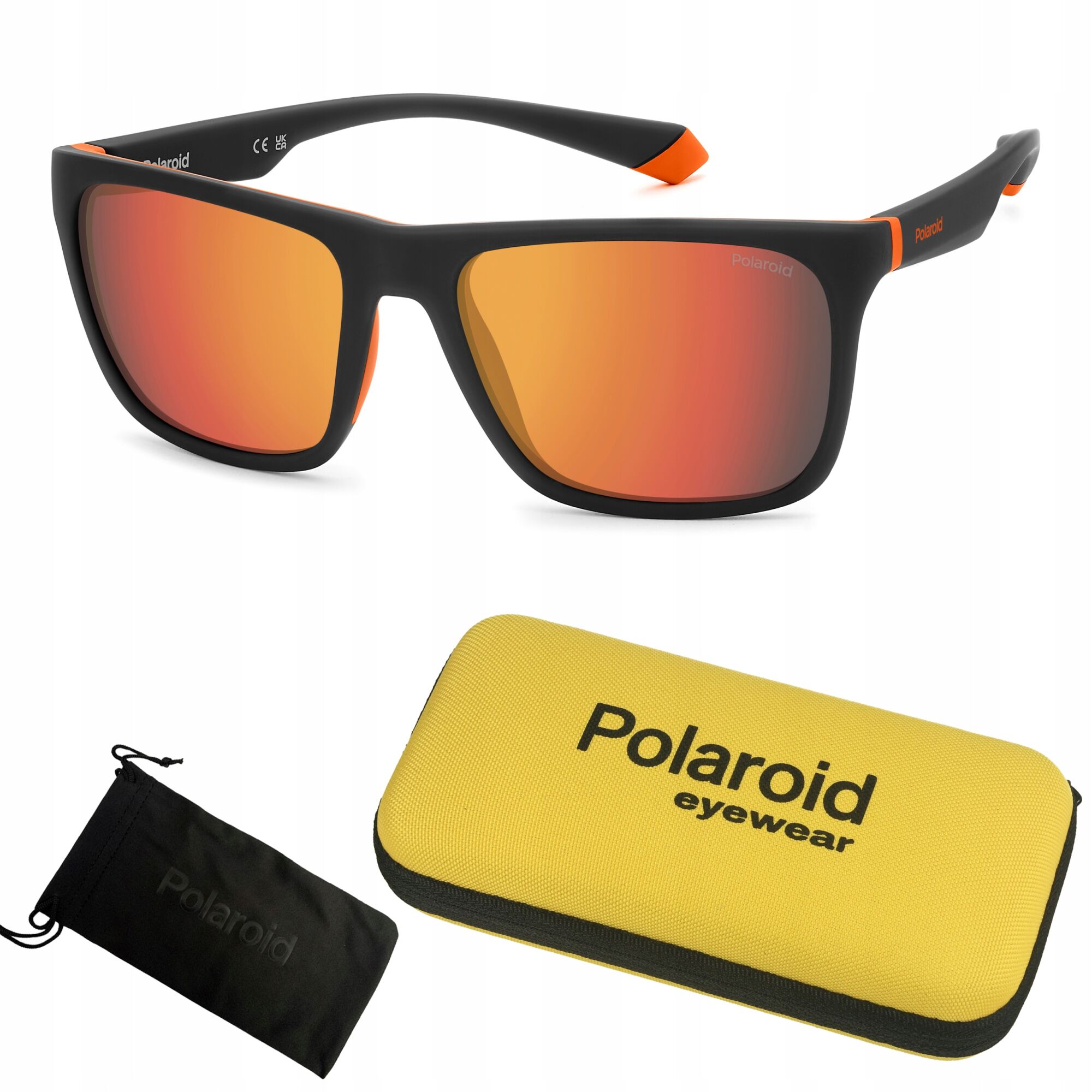 Okulary przeciwsłoneczne + etui Polaroid PLD 2141/S 56M9 - 2