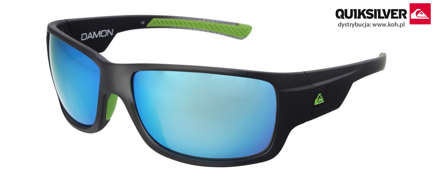 QUIKSILVER 1191 XSSG DAMON Okulary Przeciwsłoneczne Sportowe  - 2