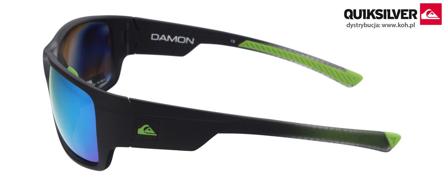 QUIKSILVER 1191 XSSG DAMON Okulary Przeciwsłoneczne Sportowe  - 4