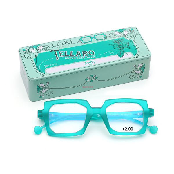 Korekcyjne Okulary do czytania Loki Tellaro Petrol +2.00