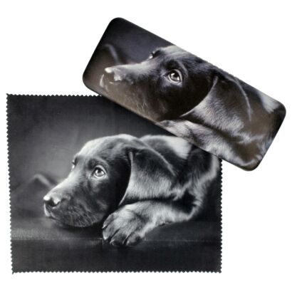 Etui do okularów korekcyjnych  Dogs z mikrofazą C2