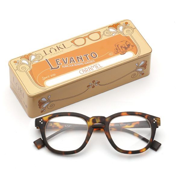 Korekcyjne Okulary do czytania Loki Levanto Tortoise +2.5 - 3