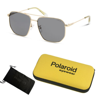 Okulary przeciwsłoneczne + etui Polaroid 39 PLD 4141 2F7