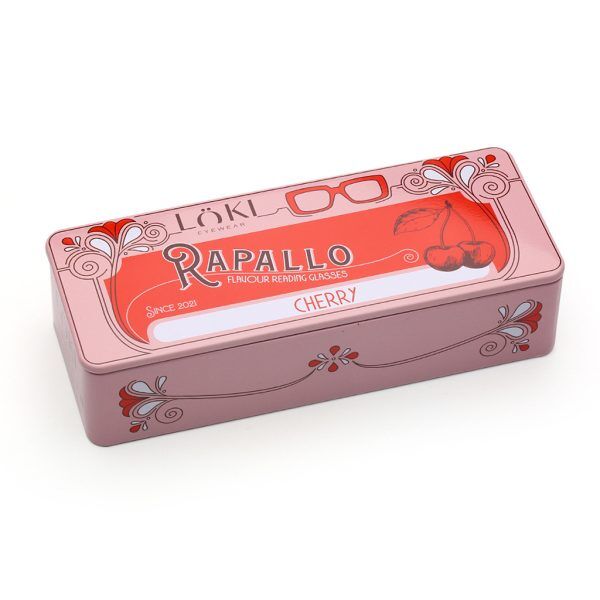 Korekcyjne Okulary do czytania Loki Rapallo Red +3.50 - 3