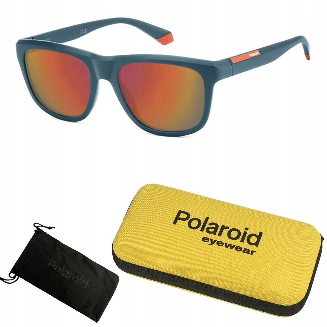 Okulary przeciwsłoneczne + etui Polaroid PLD 2164/S 585X - 2