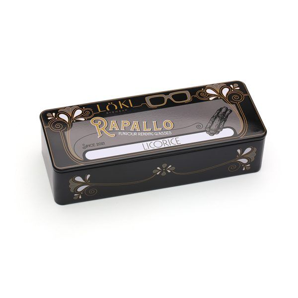 Korekcyjne Okulary do czytania Loki Rapallo Black +1.50 - 2