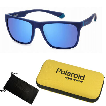 Okulary przeciwsłoneczne + etui Polaroid PLD 2136/G/S/X 61M9