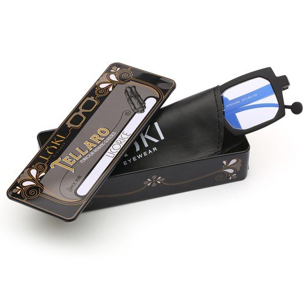 Korekcyjne Okulary do czytania Loki Tellaro Black +3.00 - 3