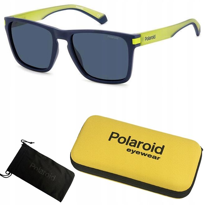 Okulary przeciwsłoneczne + etui Polaroid PLD 2119/G/S 61UC - 2
