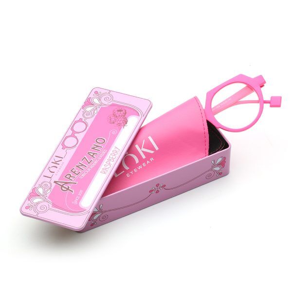 Korekcyjne Okulary do czytania Loki Arenzano Solid Pink +2.0 - 4