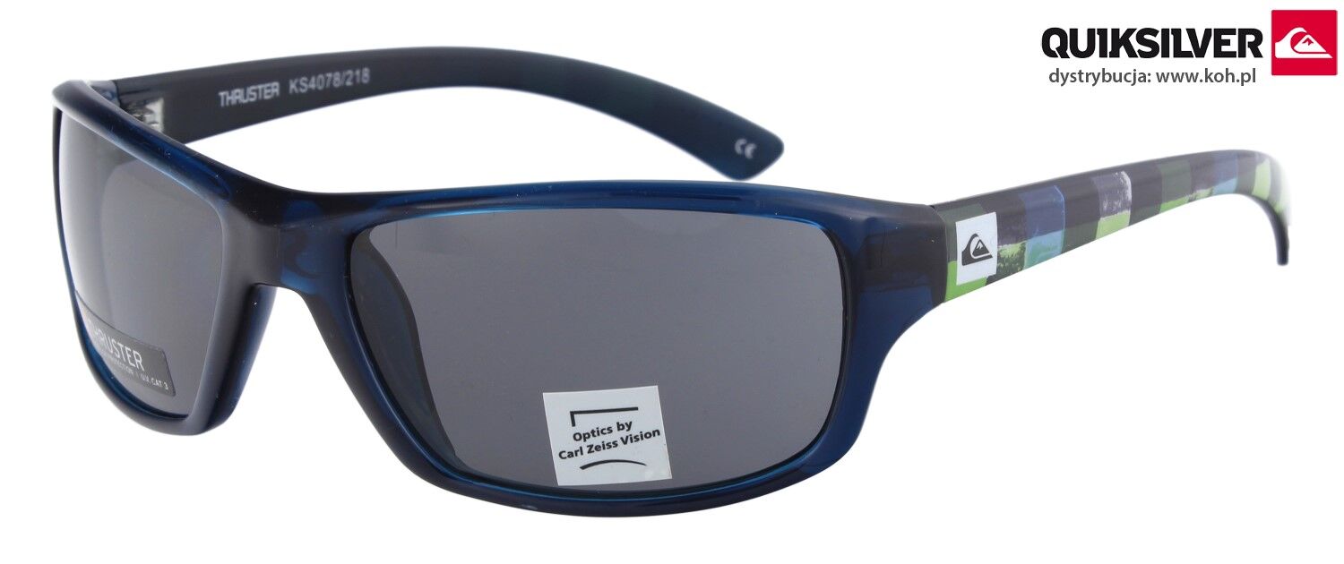 QUIKSILVER 4078 218 THRUSTER Okulary Przeciwsłoneczne - Sportowe Dziecięce - 2
