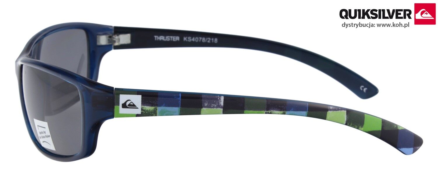 QUIKSILVER 4078 218 THRUSTER Okulary Przeciwsłoneczne - Sportowe Dziecięce - 4